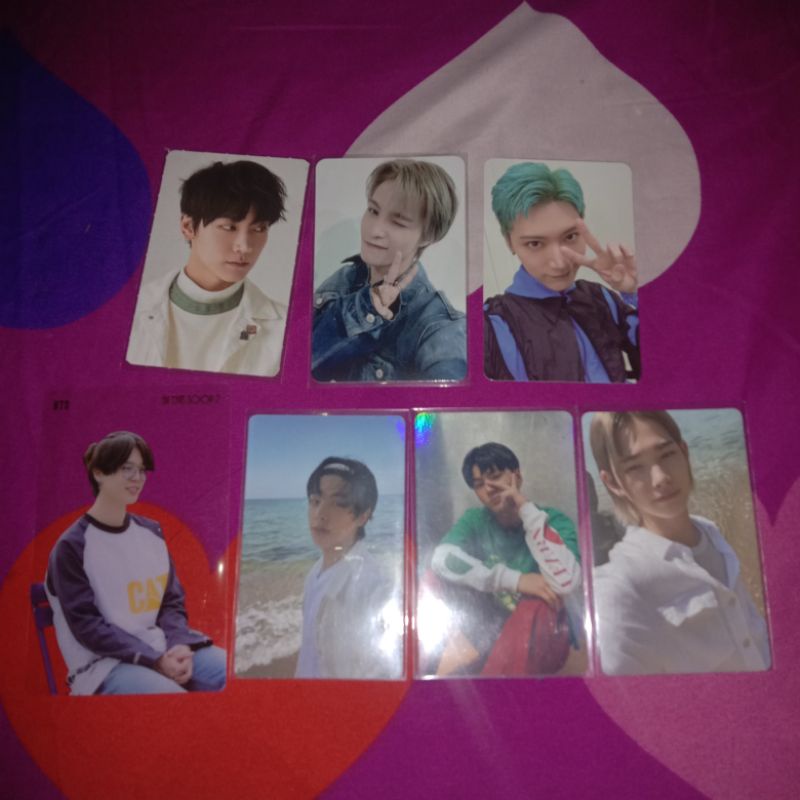 PHOTOCARD BTS JIMIN BUTTER  NCT UNIVERSE JEWEL PHOTOBOOK TEN YANGYANG SG18 ENHYPEN JAY HOLO CHARY NI