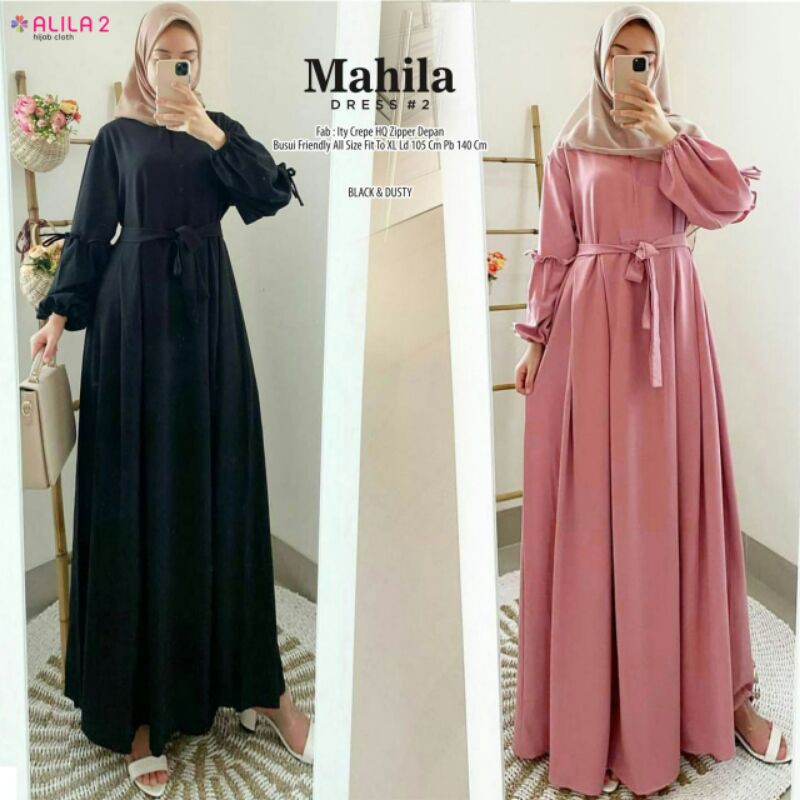 MAHILA DRESS #2 / ORI ALILA / BAHAN ITY CREPE HQ / 280321