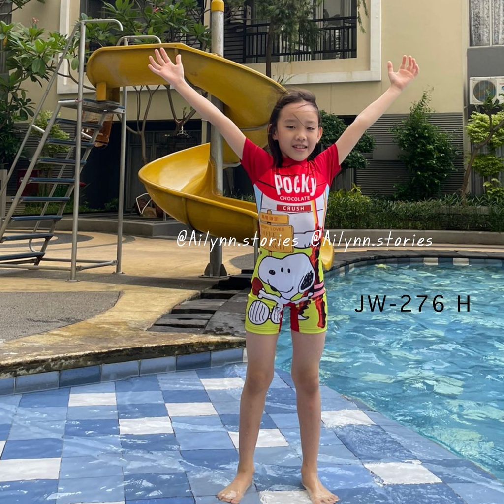 Swimwear / Baju Renang Junior Wardrobe Digital Printing JW 276