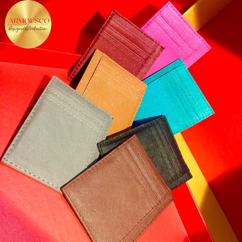 Dompet Kartu Tipis Pria Wanita Slim Card Holder 8 Slot Kartu + 1 slot uang keren termurah