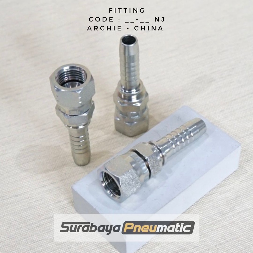 Fitting Hose 12-12 NJ – Drat 3/4” – Brand ARCHIE (China)