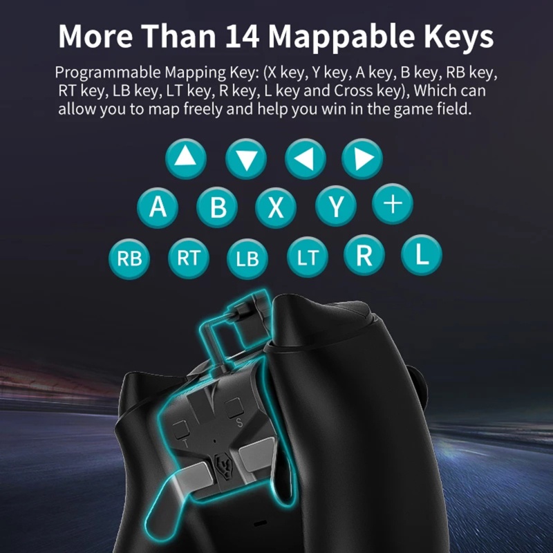 Btsg Untuk XB ONE/Series S X Controller Handle Back Button Attachment