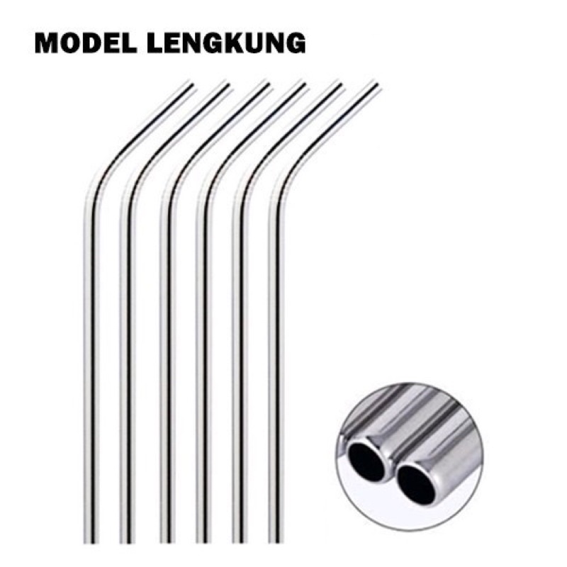 SEDOTAN STAINLESS LENGKUNG