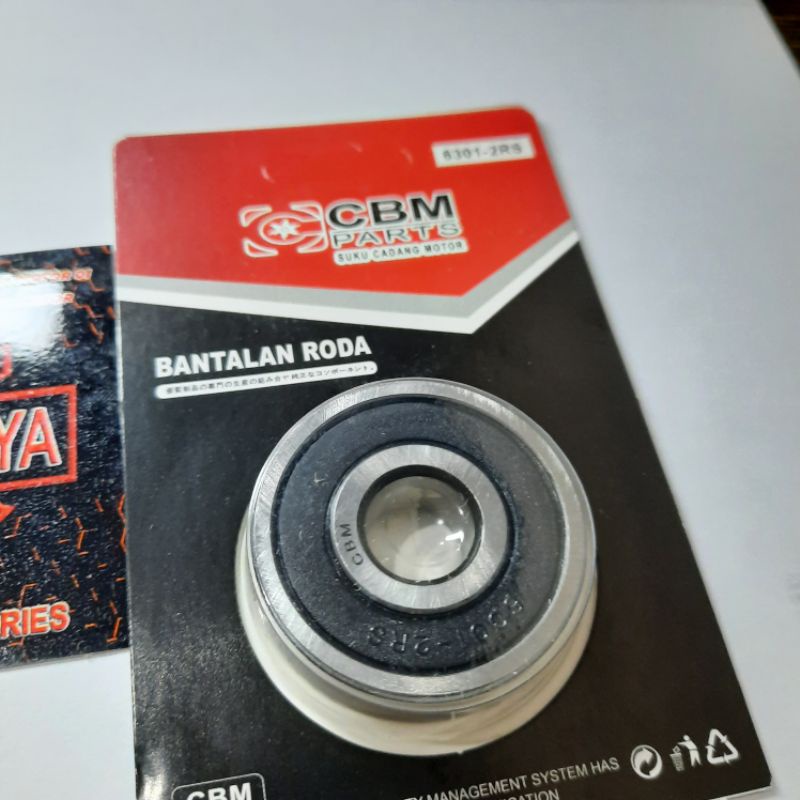 BEARING LAHER LAKER LAHAR RODA MOTOR UNIVERSAL 6301 RS