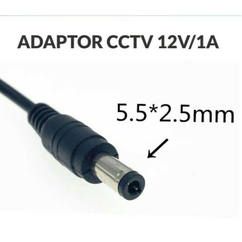 Adaptor CCTV 12V /1A Power Adapter-1