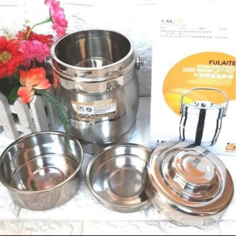 Rantang Bakso/Soto Stainless 555 1.6 L