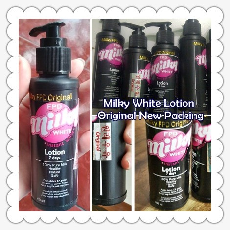 PEMUTIH KULIT -  MILKY WHITE LOTION / FPD ORIGINAL / LOTION MILKY ORIGINAL