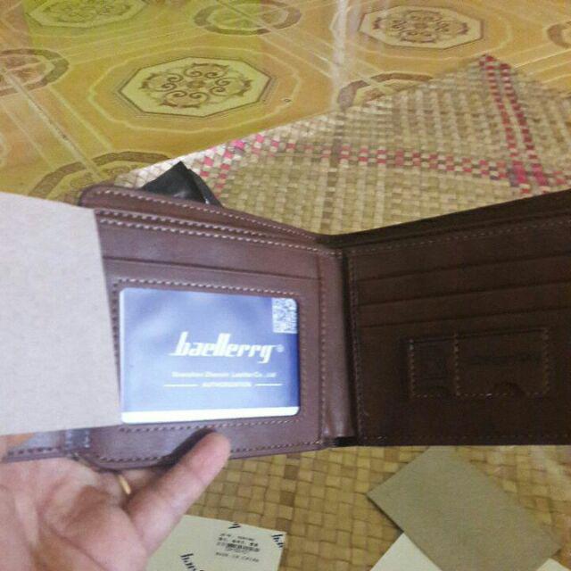 Dompet Pria Kulit PU DOMPET Lipat Import Kulit Kartu 