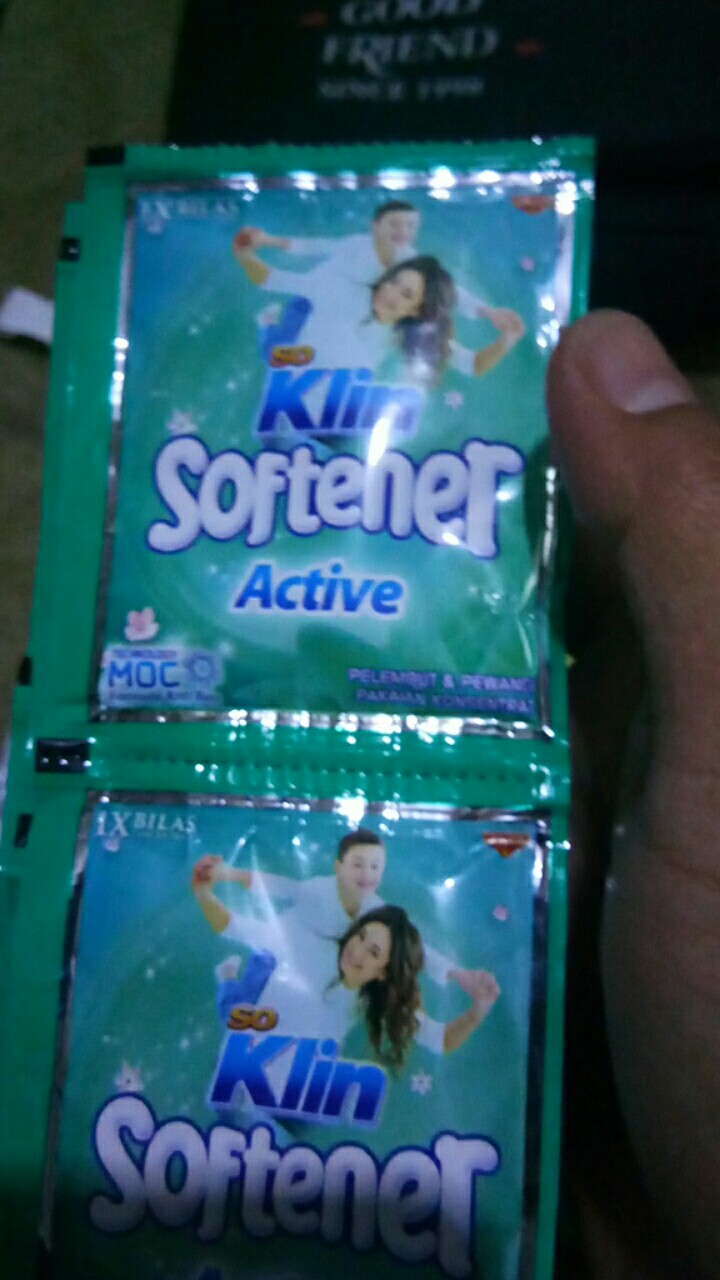 Soklin Softener 1xbilas Banderol 500 14 Ml - 12 Pcs