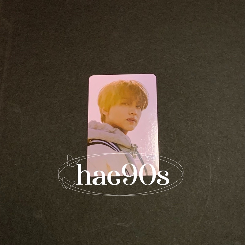 BOOKED nct u from home photocard haechan photoframe pc only