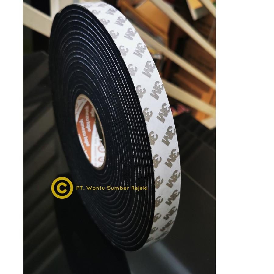 

Update Single tape 3M hitam Uk. 24mm x 5 meter tebal 5mm