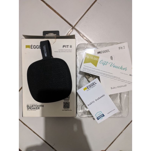 Speaker Bluetooth Eggel Fit 2