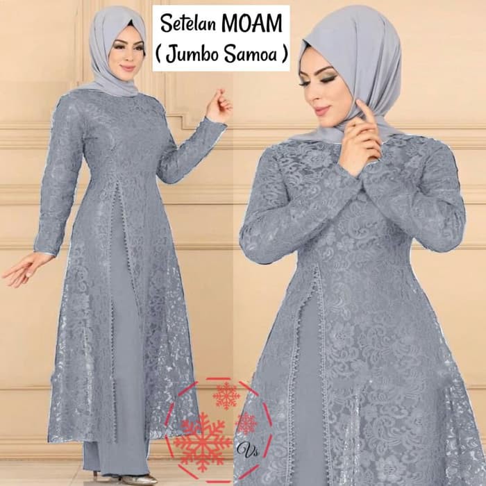 Stelan Ninos Ad St 591 Terbaru OV277 Setelan Jumbo Samoa Moam Brukat