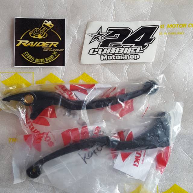 handle kopling & handle rem satria fu karbu original sgp