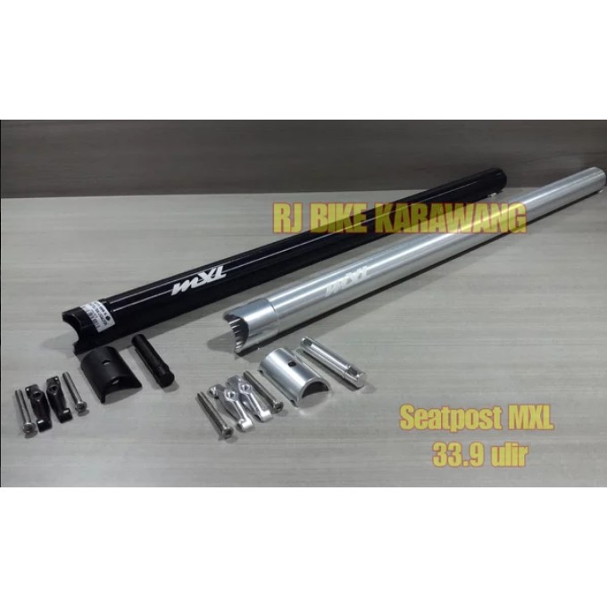 Seatpost MXL Folding Sepeda Lipat 33.9 Panjang 600mm Model Ulir