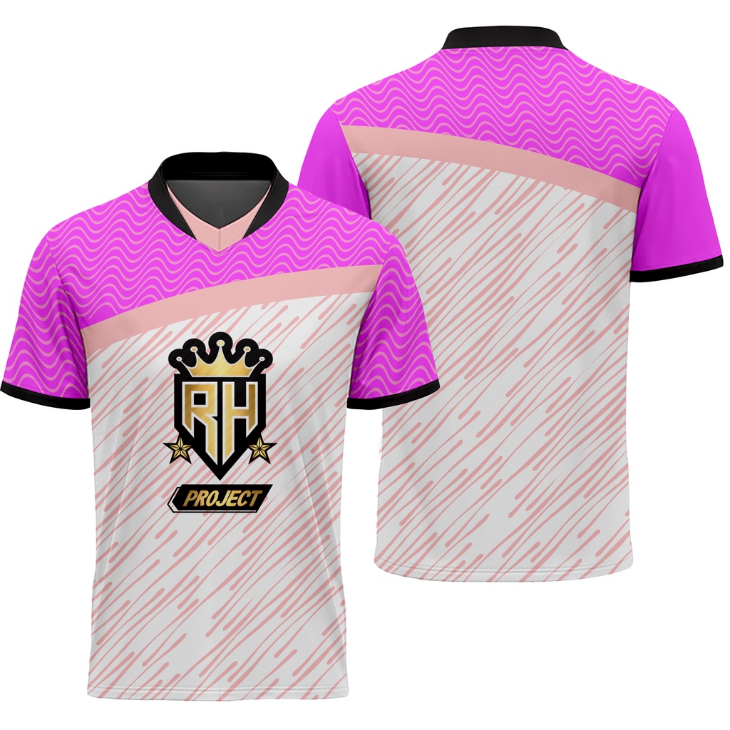 CUSTOM SETELAN JERSEY BADMINTON / BULU TANGKIS BY RH PRODUCTION PRINTING