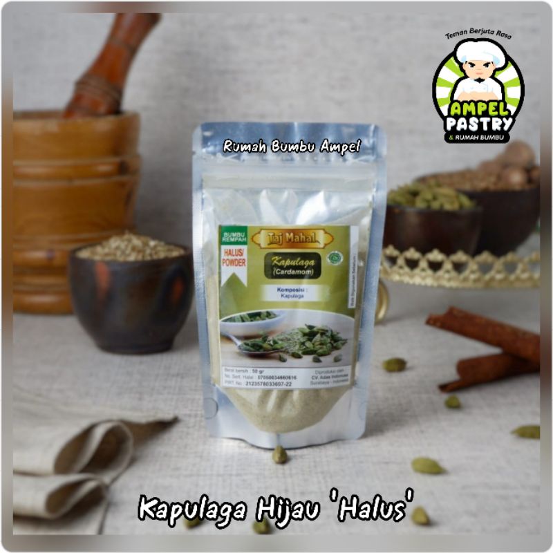 

Kapulaga Hijau Halus 50 Gram