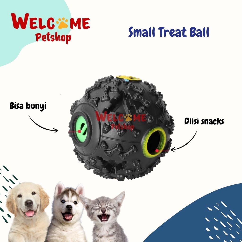 Big Treat Ball / Mainan Bola Anjing / Mainan Gigitan Anjing