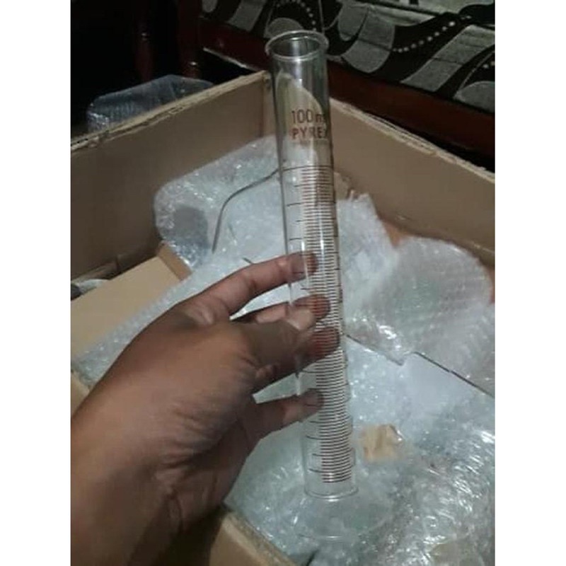 Gelas ukur 100ml pyrex