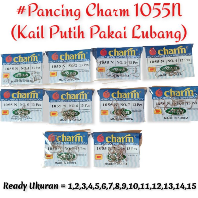 KAIL CHARM 1055 KAIL PANCING TERLARIS TAJAM KUAT