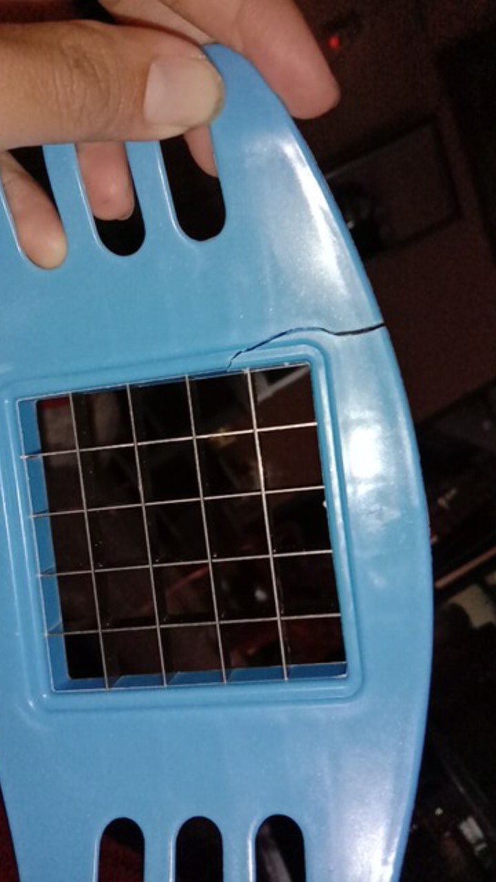 Jhdp57 Potato Cutter Slicer Chopper French Fries Pisau Pemotong Kentang Cetakan Kentang Dadu Panjang