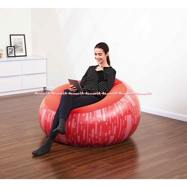 Bestway Inflate A Chair Air Chair Kursi Sofa Pompa Bulat Pink Best Way Model Balon Pump