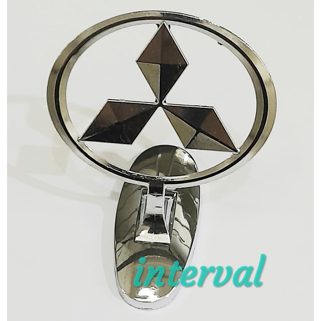 Emblem / Logo Kap Mesin Berdiri Logo Mobil Mitsubishi Kap Mesin Logo Berdiri Tempel