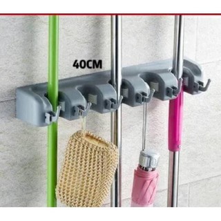 GANTUNGAN SAPU ALAT PEL DENGAN HOOK 3 & 5 SLOT MAGIC MOP HOLDER MURAH