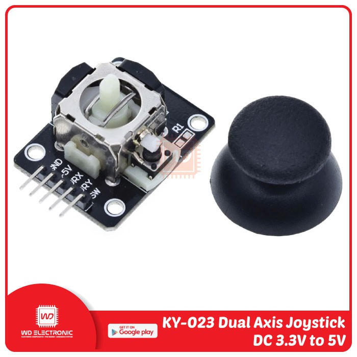 JOYSTICK MODULE FOR ARDUINO KY-023 KY023 JOYSTIK DUAL AXIS