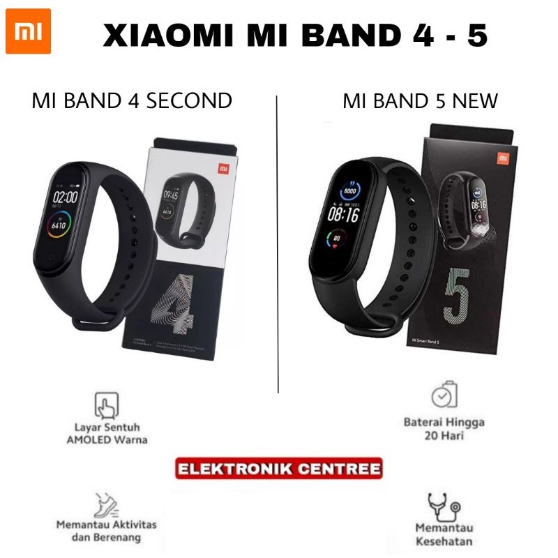 Xiaomi Mi Band 4 Second / Mi Band 5 New Original Global Version