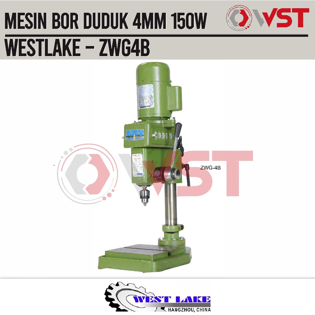 Mesin Bor Duduk Akurasi 4mm Westlake ZWG-4B / ZWG 4B / ZWG4B / ZWG4