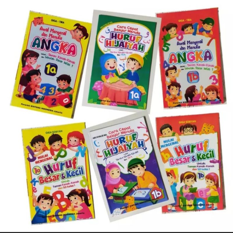 

Paket 6 Pca BUKU EDUKASI ANAK TK DAN PAUD