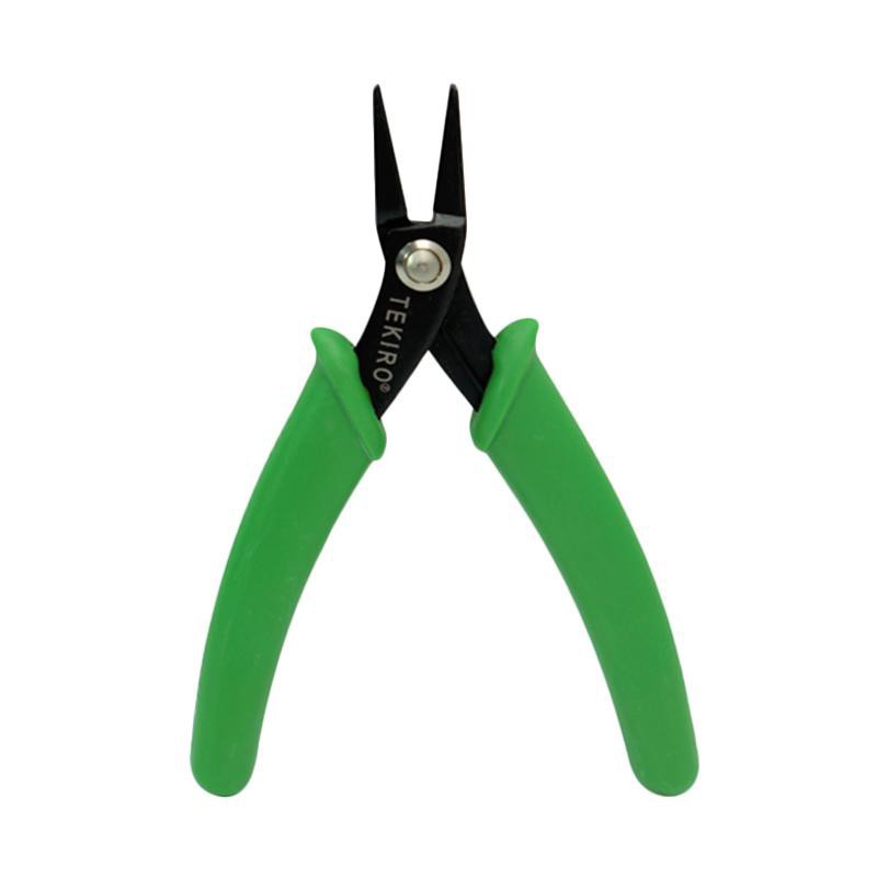 Tekiro TANG LANCIP FLAT ELEKTRONIK 5 inch TEKIRO ELECTRONIC FLAT NOSE PLIERS 5in Tekiro PL-EF1452