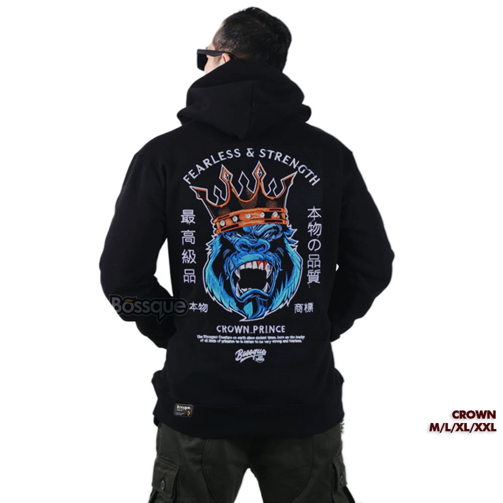 [ Best Seller ]Hoodie Crown Original | Jaket Original BOSSQUE | Sweater Original