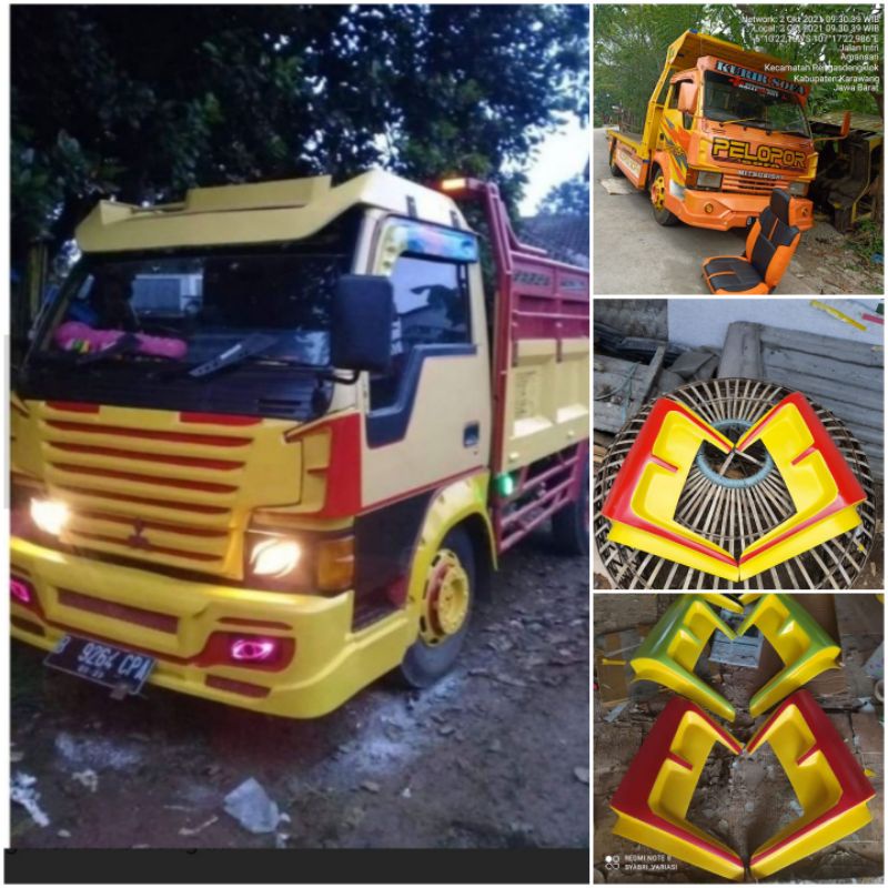 pipi ragasa || modifikasi truk ragasa || 100%pemasangan mudah