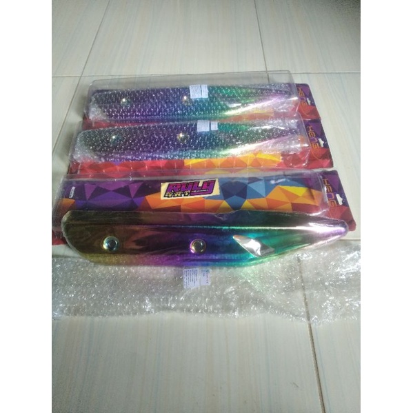 tameng knalpot rainbow wave 125 led Thailand wave 110i revo Fi, revo fit Fi, revo injeksi