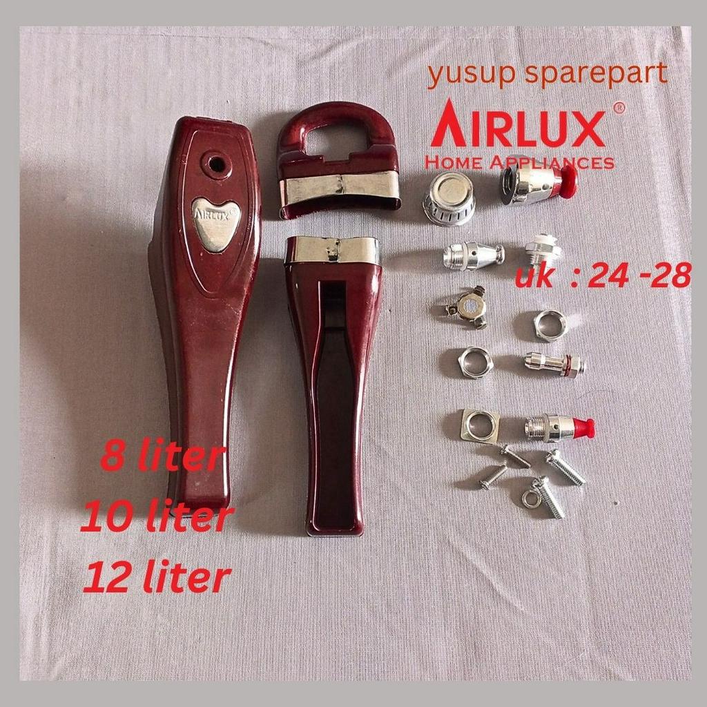 GAGANG PRESTO 1 SET + PLUIT+ PERNAK PERNIK UKURAN 24 - 28 AIRLUX