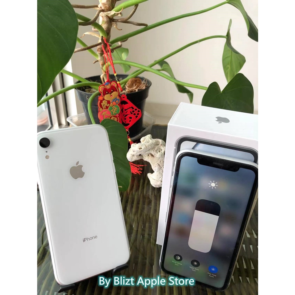 iPhone XR 64GB All Sim Silent Fullset Original Second Mulus100% 3utools All Green (Garansi 1 Tahun)