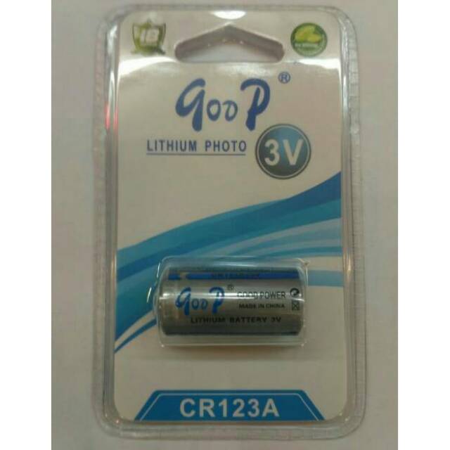 Baterai Batre kamera CR123A cr123 CR 123 A 3v 3 v GooP
