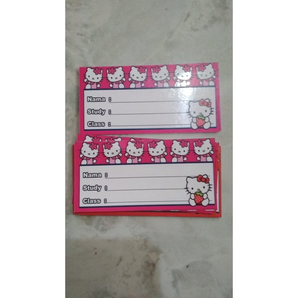 

Isi 16 Stiker Mapel - Label Buku Pelajaran Sekolah - Stiker mata pelajaran