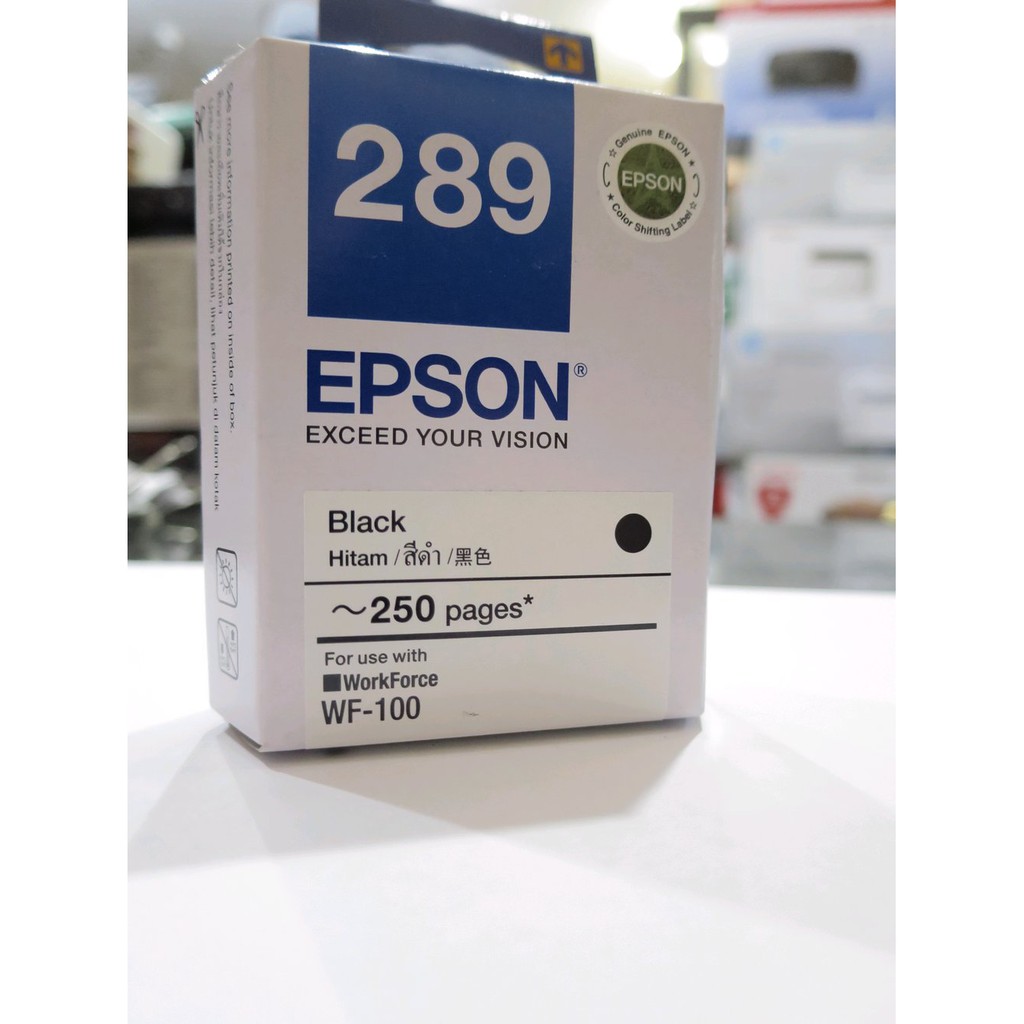 TINTA PRINTER EPSON 289 BLACK ORIGINAL (WF-100)