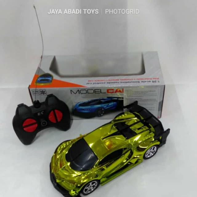 (FREE BATTERAY) Mainan anak mobil remote control bentuk sedan Murah