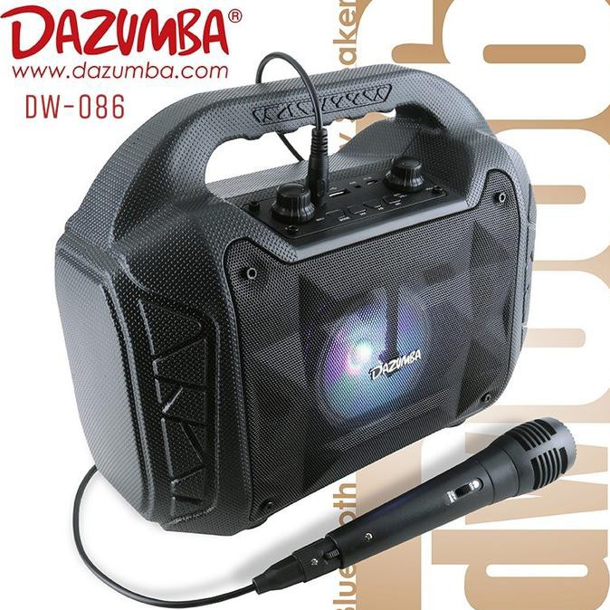 Speaker Karaoke 1 Mic Bluetooth n Radio Dazumba DW086