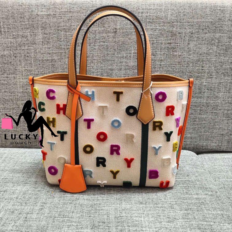 Tory Burch Perry Fil Coupe Tote Bag 24' & 34'