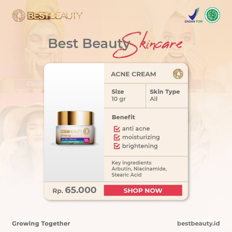 night cream / cream malam BEST BEAUTY
