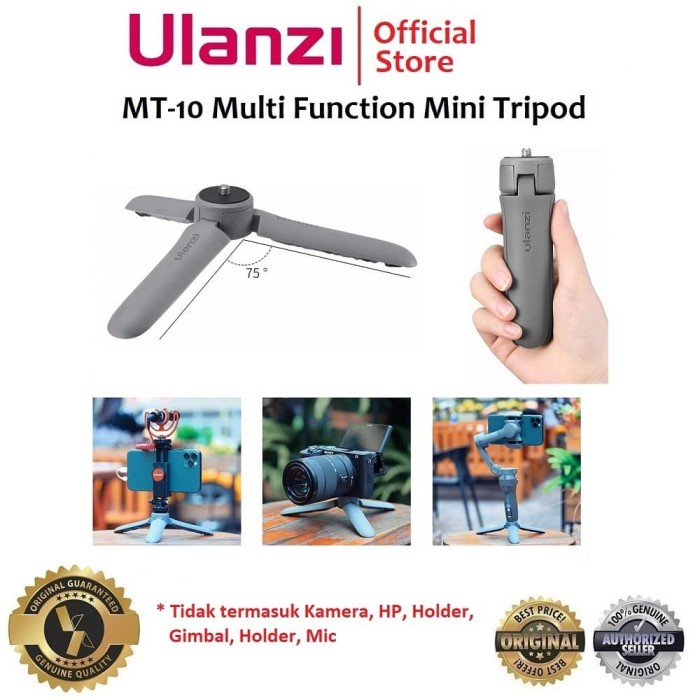 Tripod ULANZI MT-10 Mini Tripod Base for Osmo Mobile Gimbal Smartphone Camera(O2S7) Tripod Stabilize