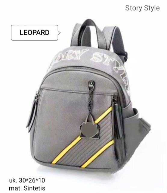 Tas ransel kulit EMOLY-STORY /tas backpack history /tas punggung kulit