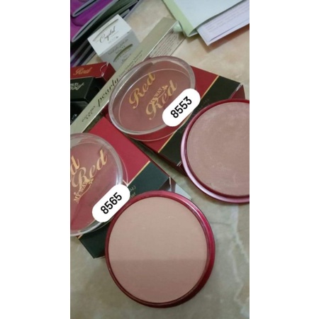 My Way Red compact powder