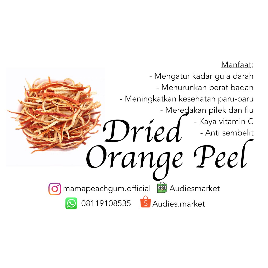 DRIED ORANGE PEEL TEA