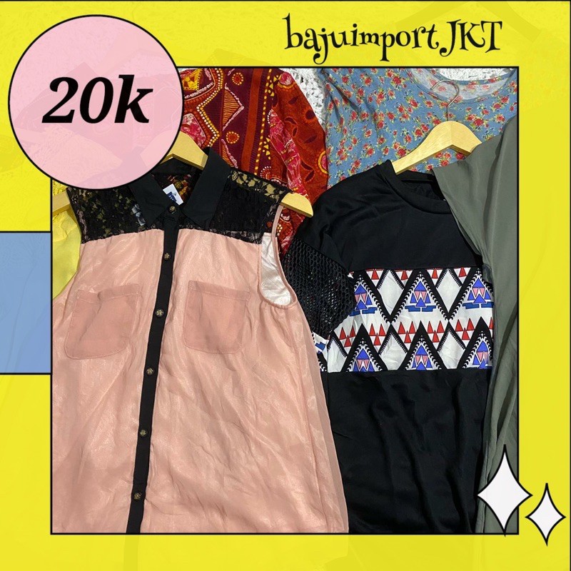  Catalog  Baju  Import 20K Shopee Indonesia